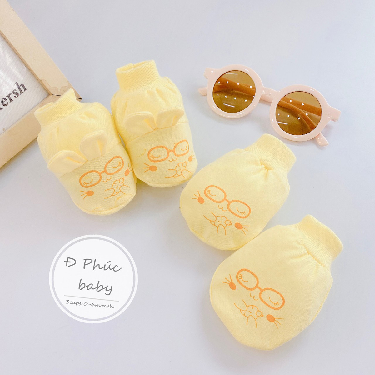 Set bao tay bao chân cao cấp mẫu 3