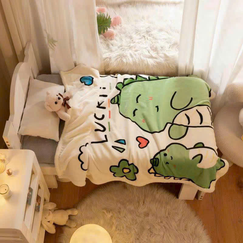 Chăn lông tuyết đẹp lót lông