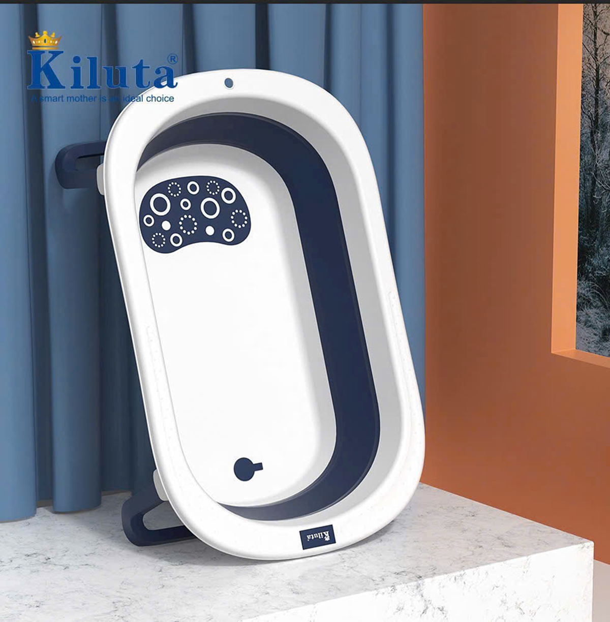 Chậu tắm gấp gọn Kiluta