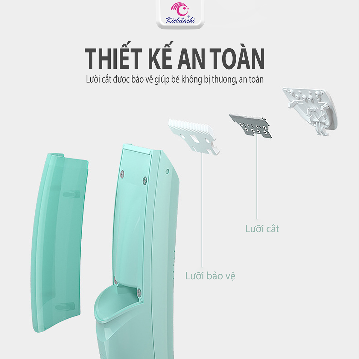 Tông đơ cắt tóc Kichi