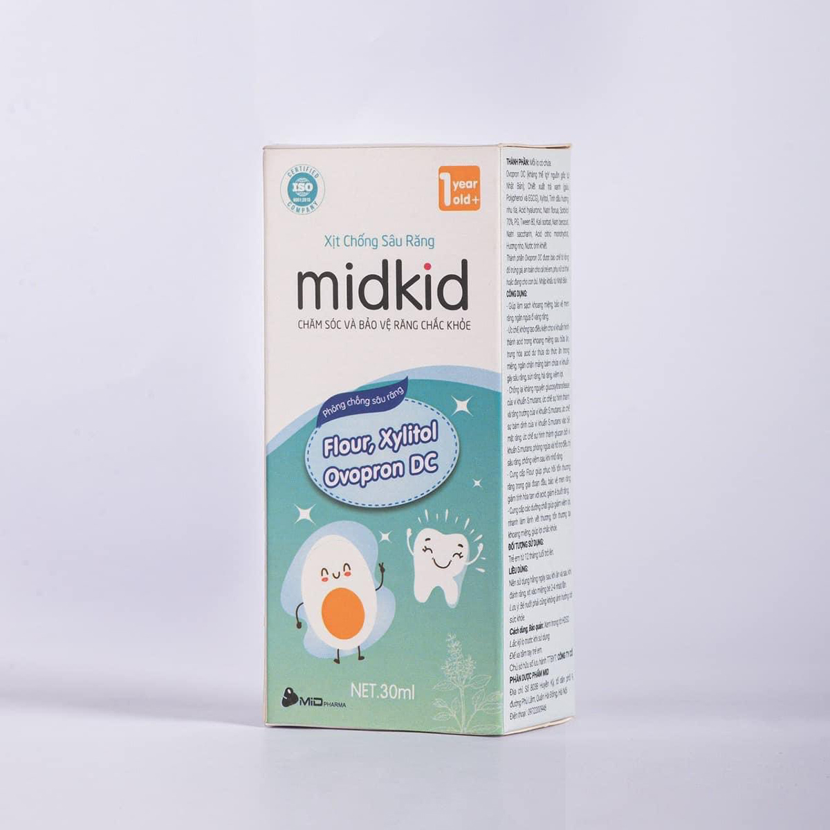 Xịt sâu răng Midkid 30ml