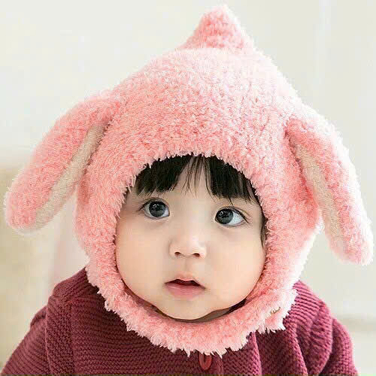 Mũ len cừu cho bé