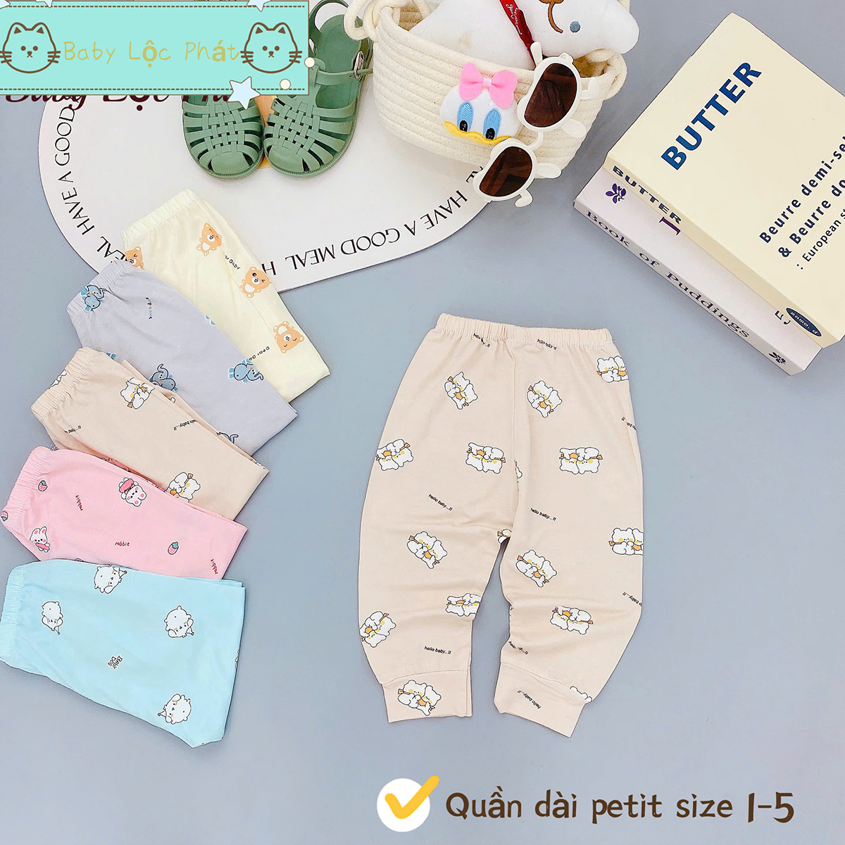 Quần dài sơ sinh đẹp 4