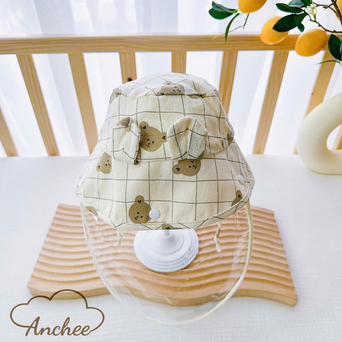 Mũ vành hãng kèm kính