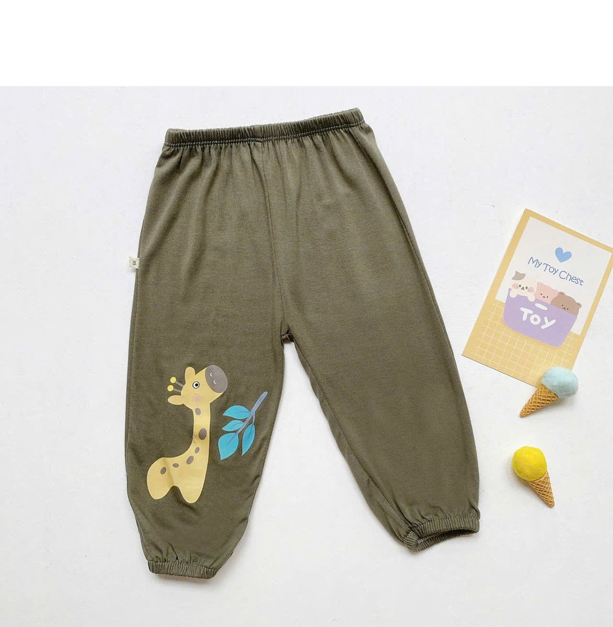 Quần dài bo gấu