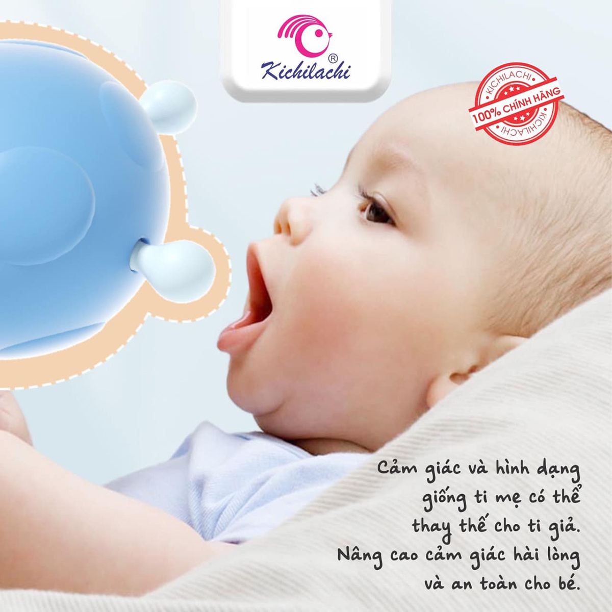 Gặm nướu nấm Kichi cao cấp