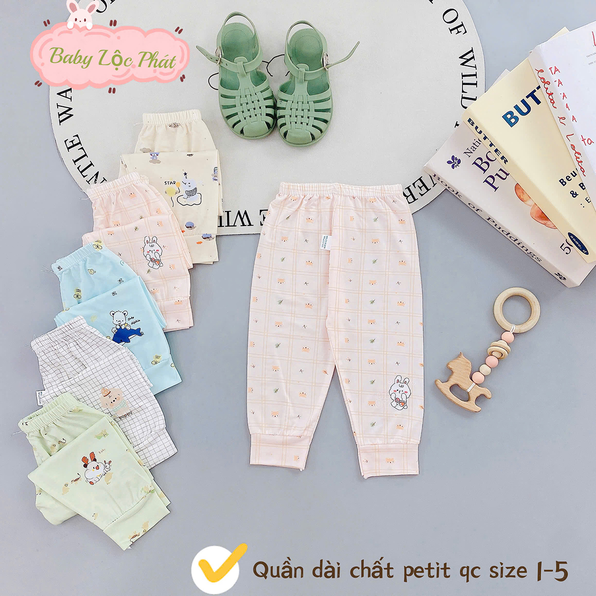 Quần dài sơ sinh đẹp 3