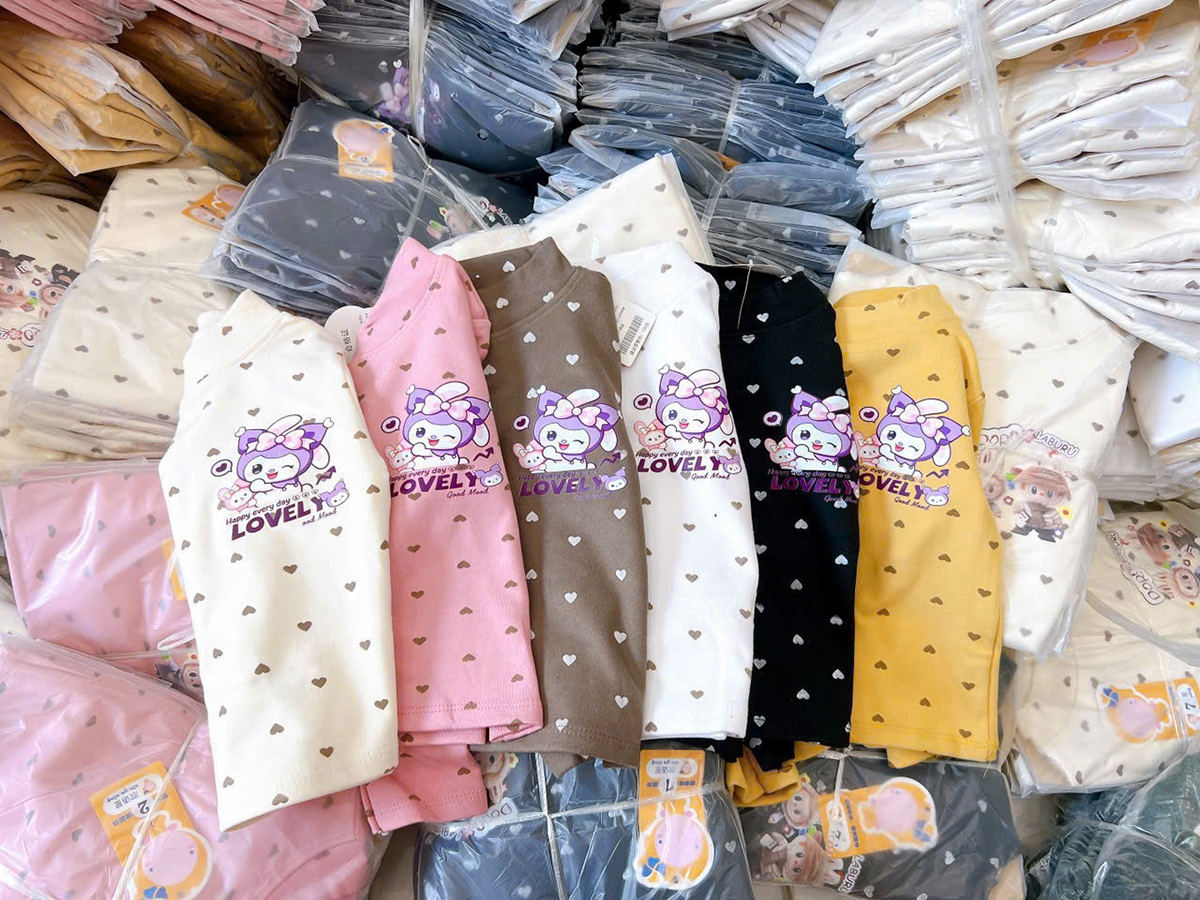 Áo giữ nhiệt Zip lông tim nhí