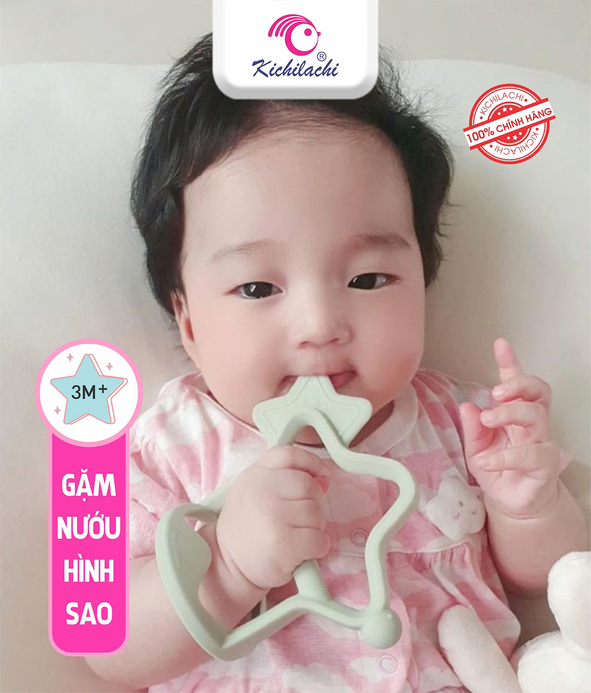 Gặm nướu sao Kichi siêu mềm