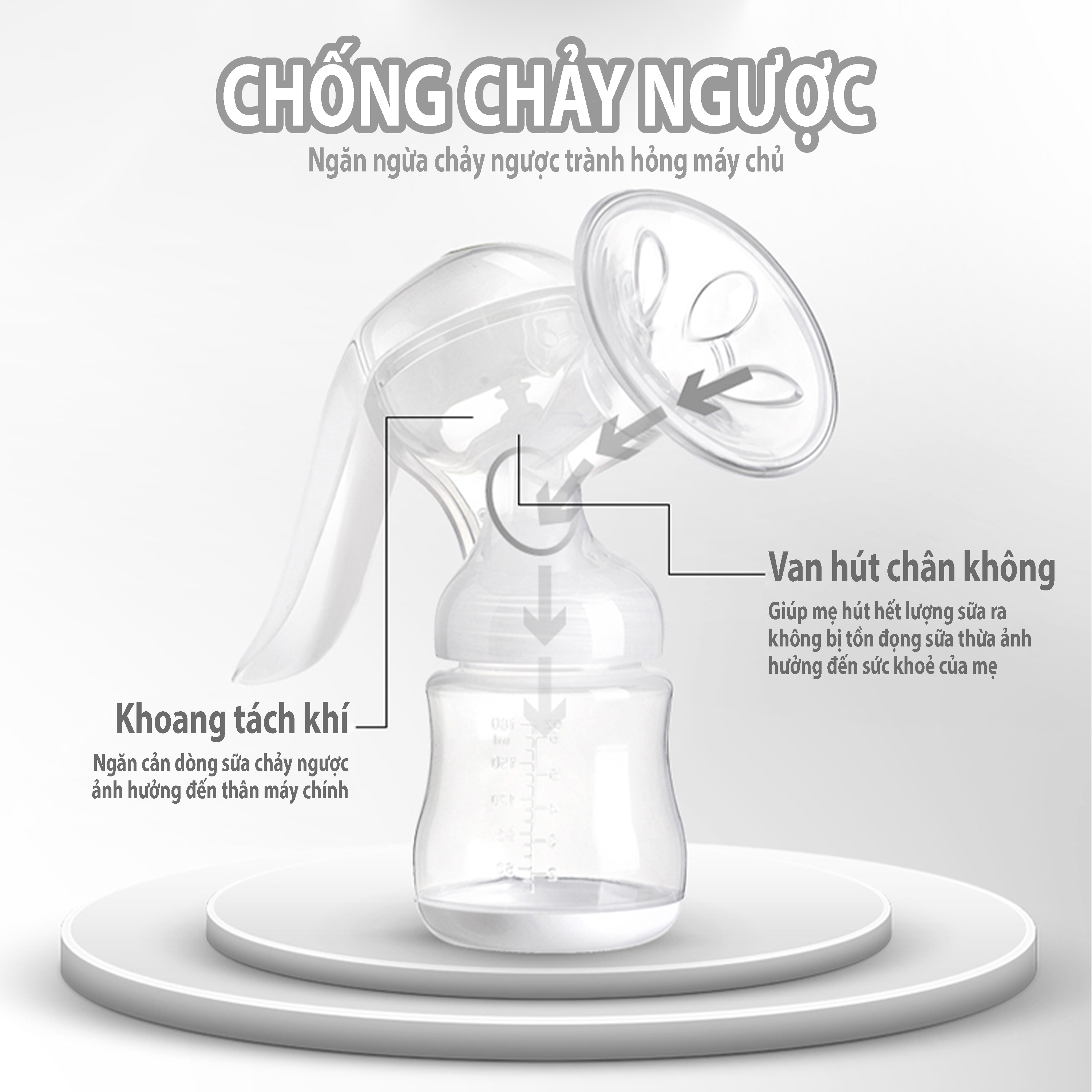 Hút sữa bằng tay Kichi