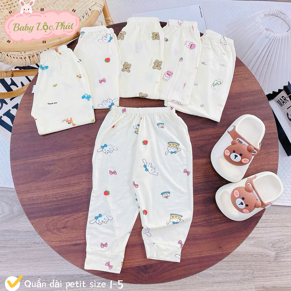 Quần dài sơ sinh đẹp 2