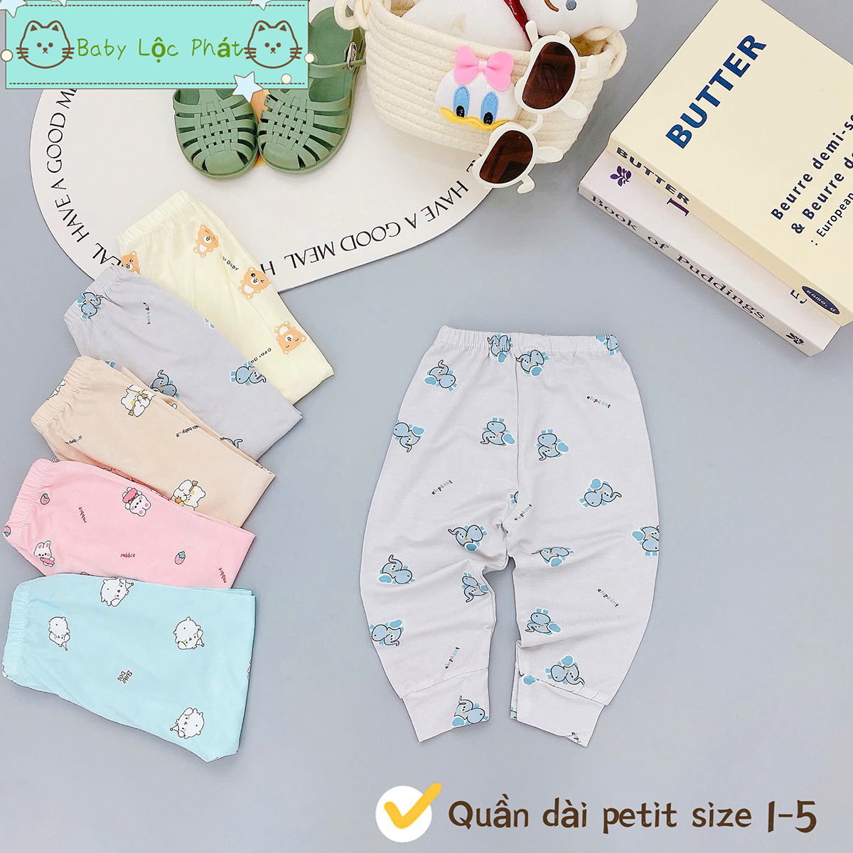 Quần dài sơ sinh đẹp 4