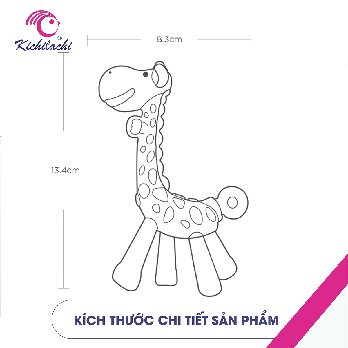 Gặm nướu hươu Kichi