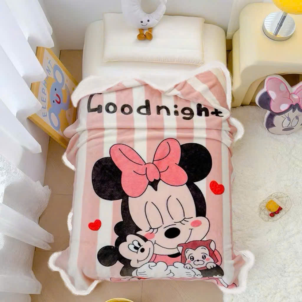 Chăn lông tuyết đẹp lót lông