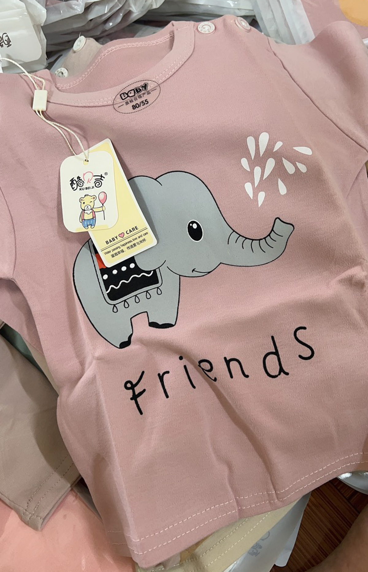 Set 3 Áo giữ nhiệt Zip lông nhí