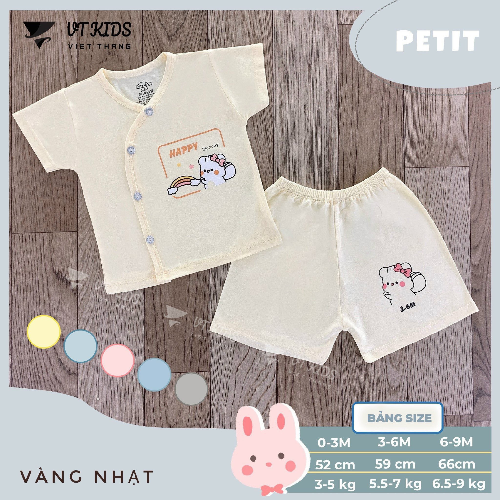 SALE_Bộ cộc sơ sinh đồng giá 49K/bộ
