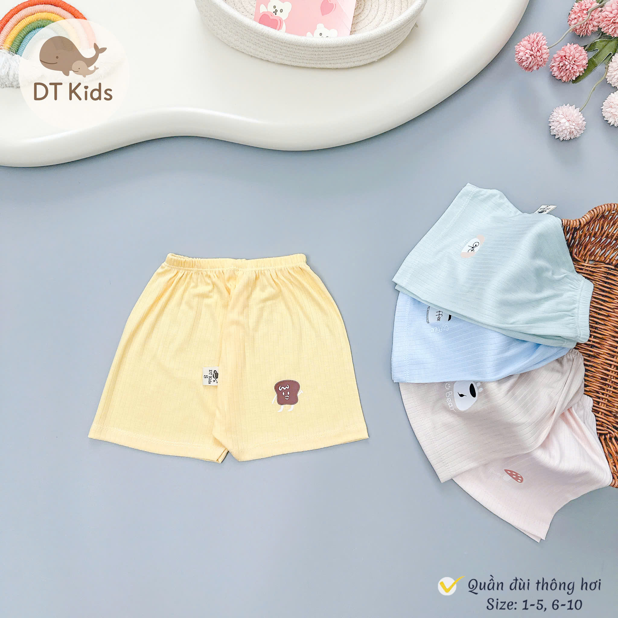 Quần đùi cao cấp (thông hơi DT)