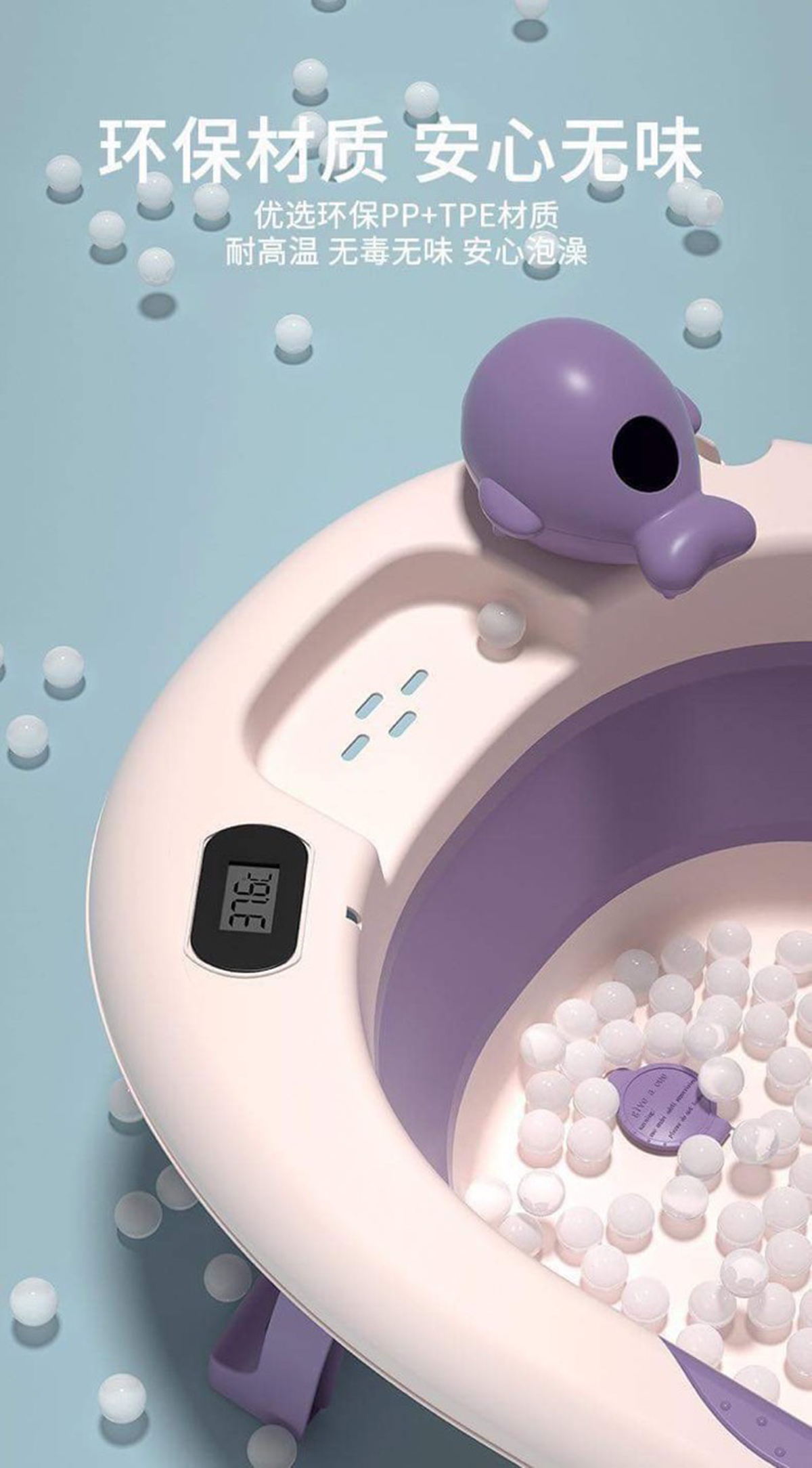 Chậu tắm gấp gọn