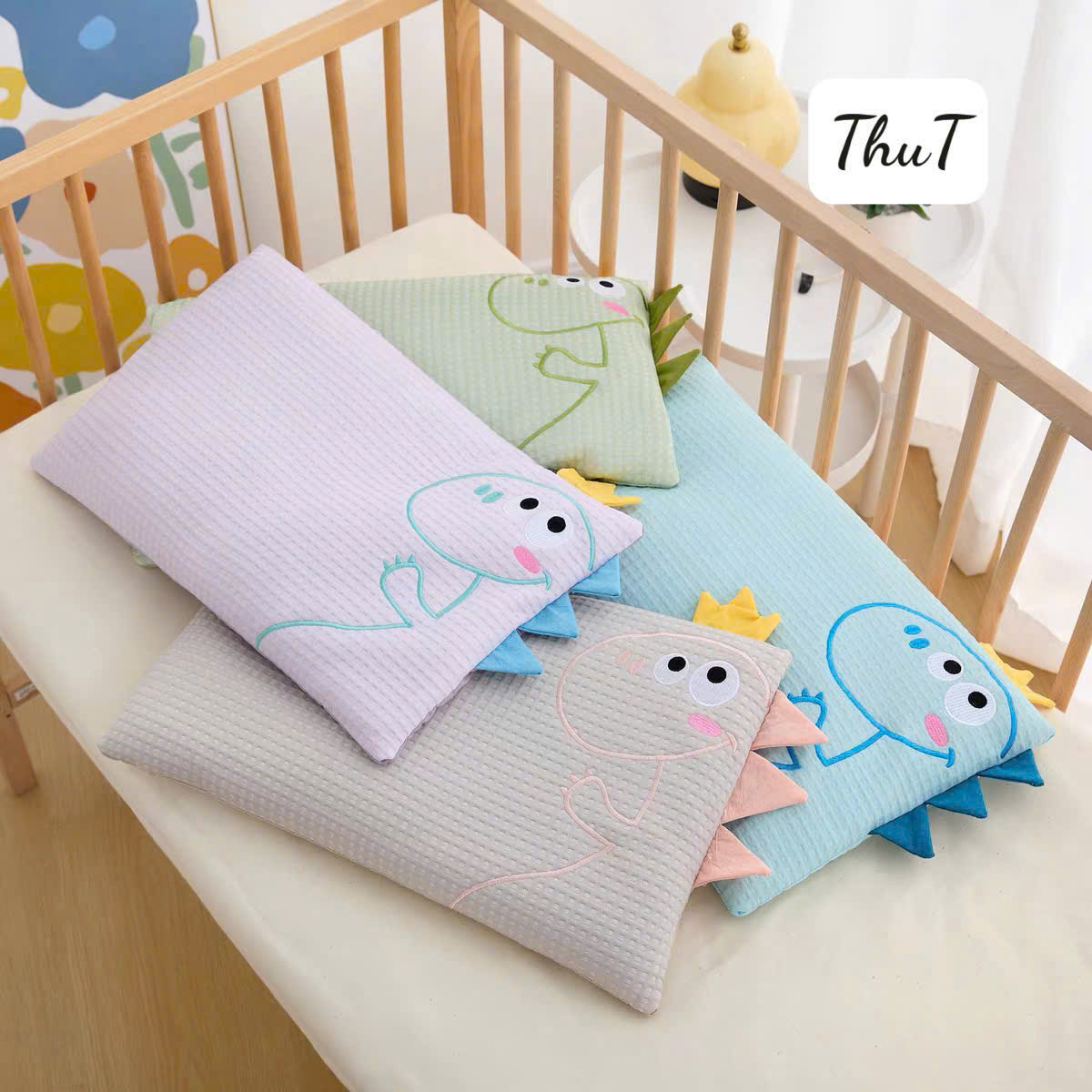 Gối băng lạnh hạt đậu (khủng long)