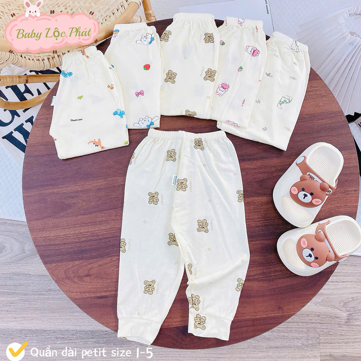 Quần dài sơ sinh đẹp 2