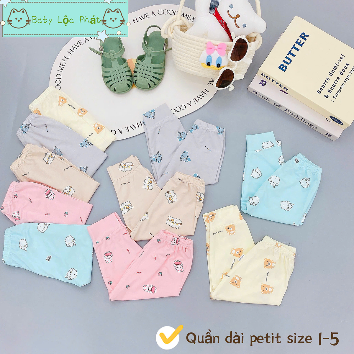 Quần dài sơ sinh đẹp 4