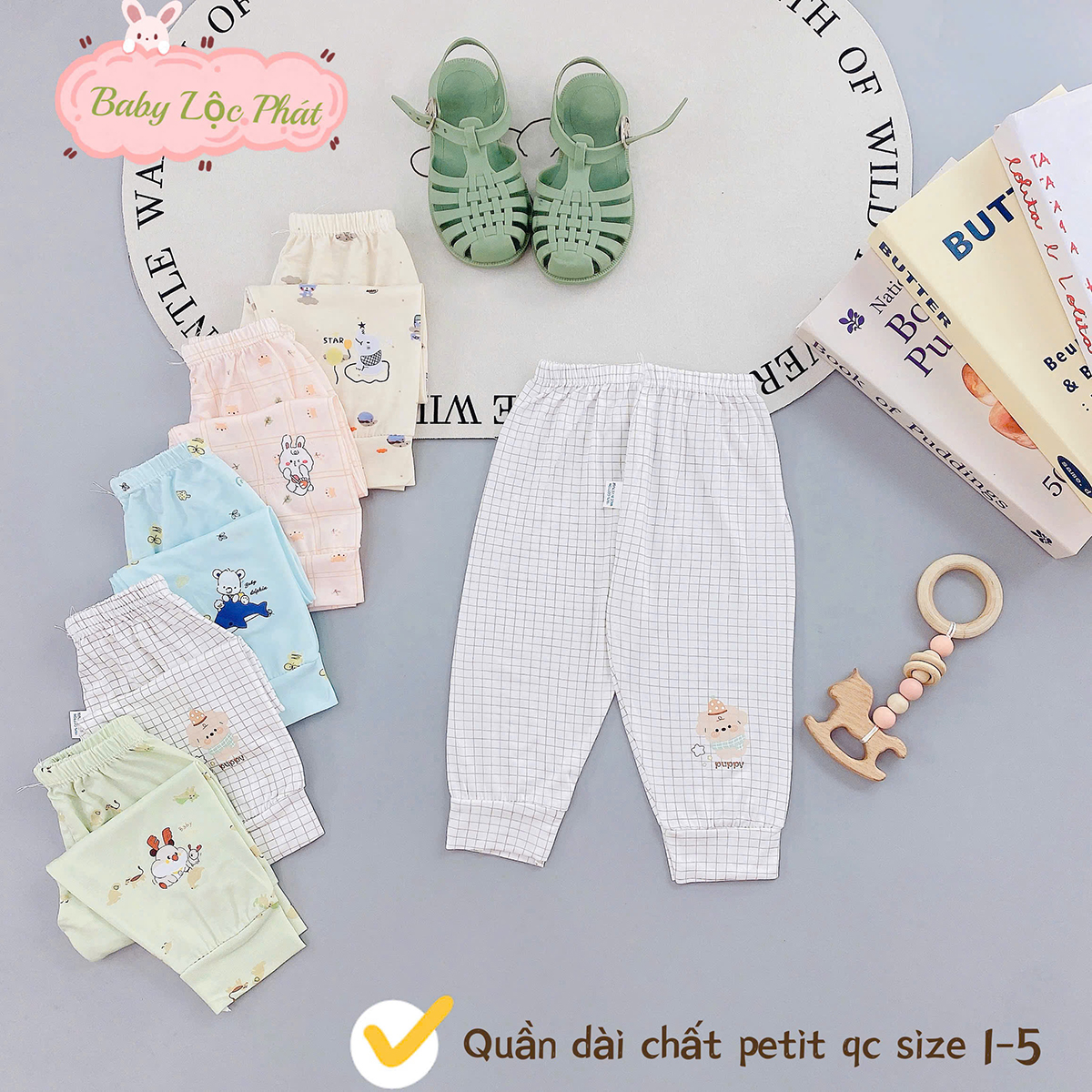 Quần dài sơ sinh đẹp 3