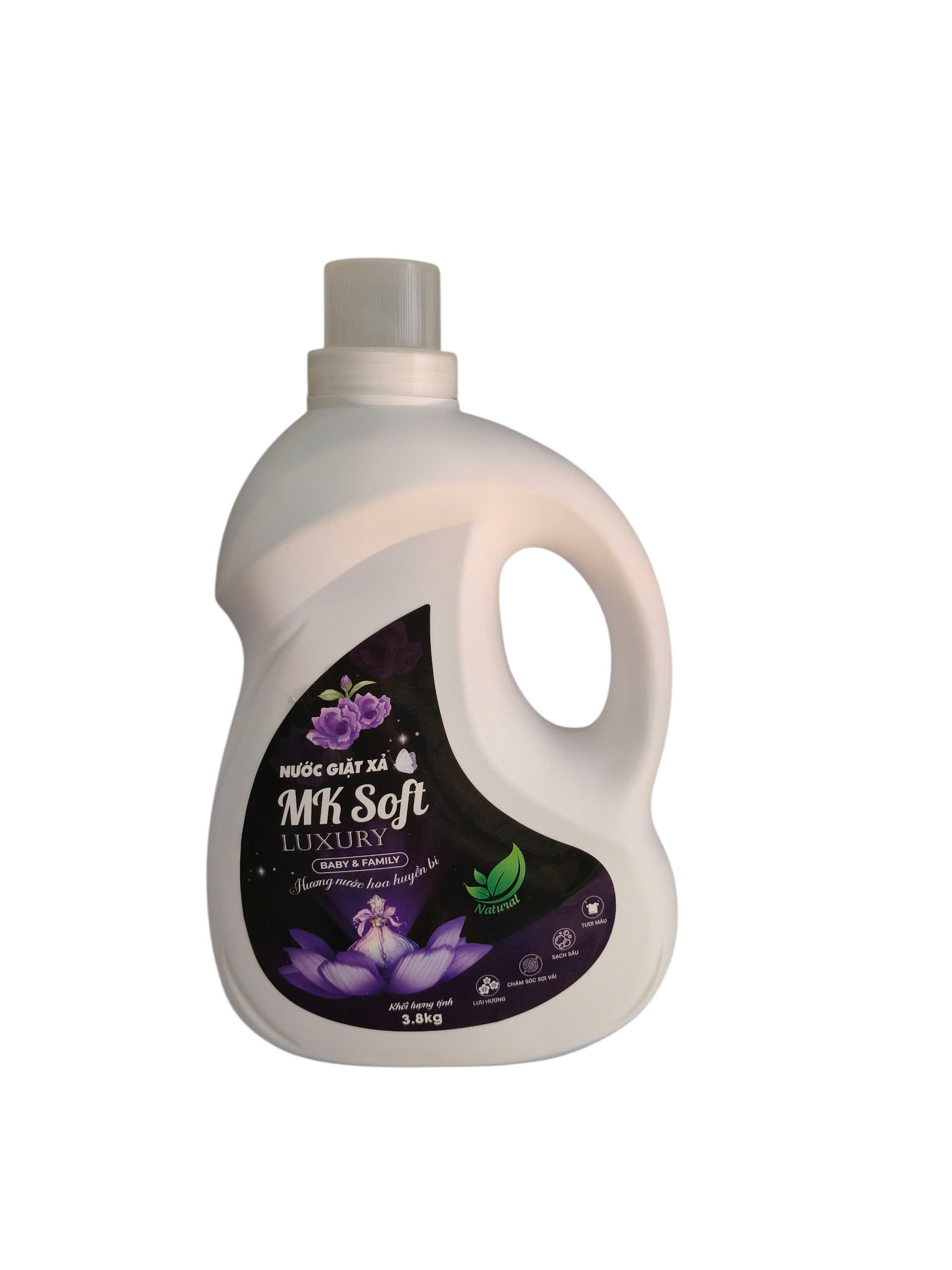 Nước giặt sinh học MKsoft 3.8L