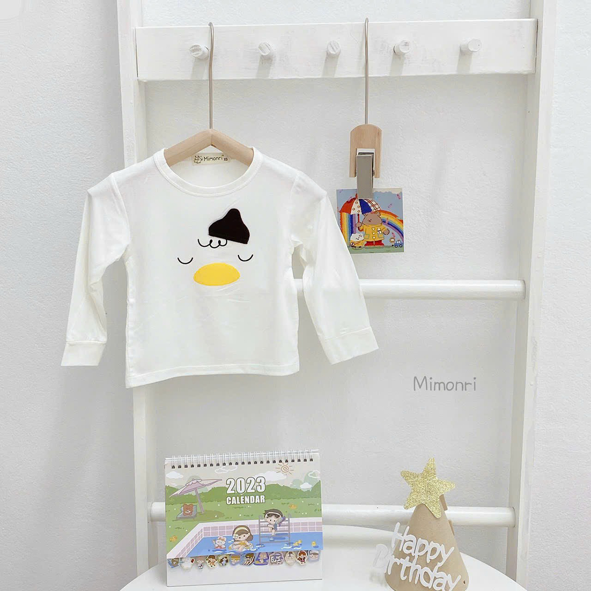 Áo dài thun lạnh hình thú