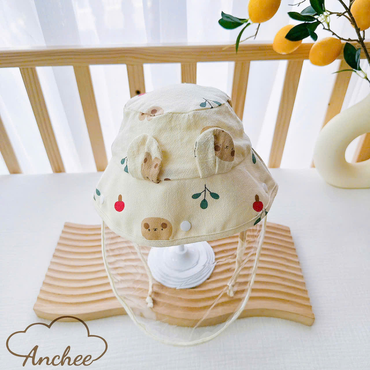 Mũ vành hãng kèm kính