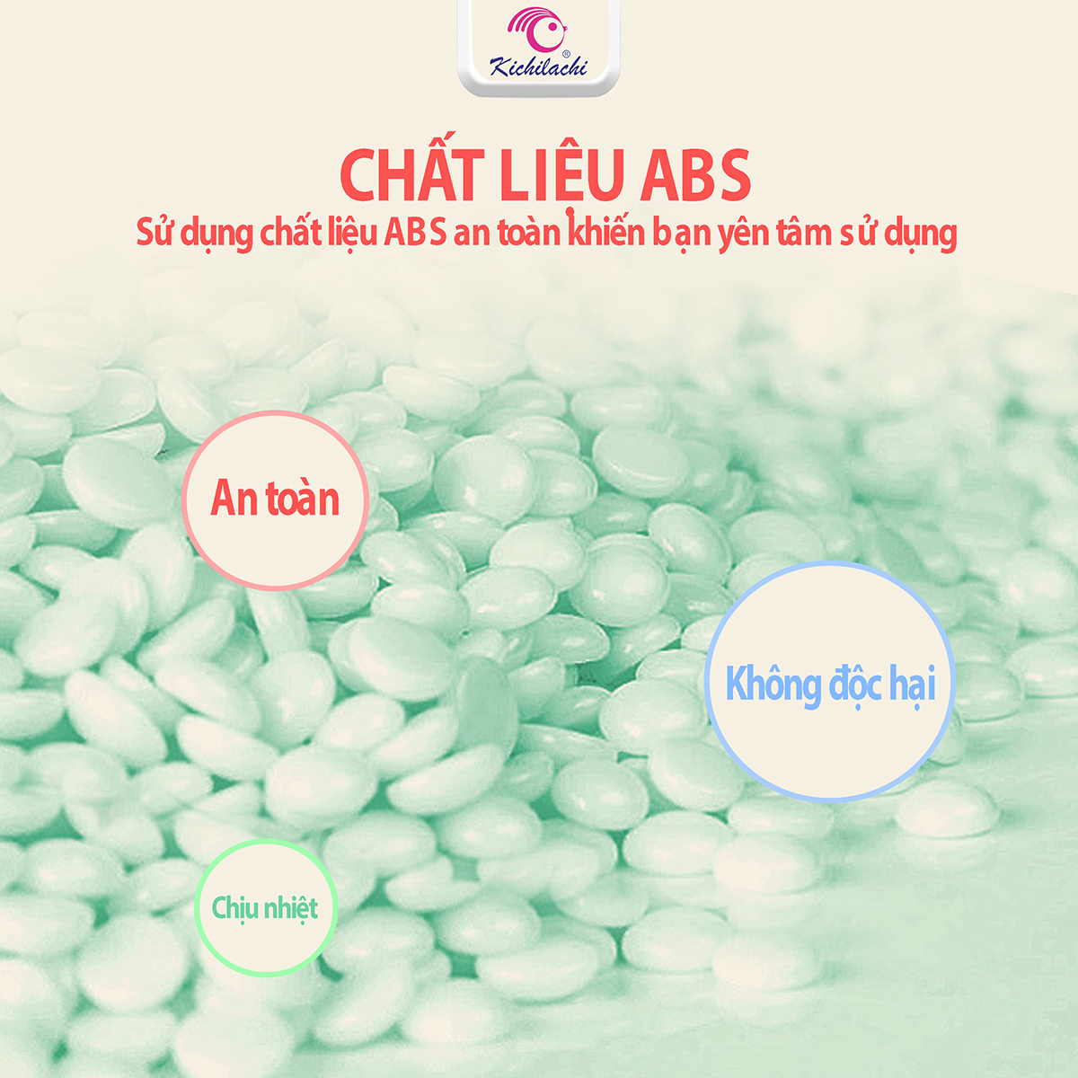 Nhiệt kế đo nhiệt độ sữa/nước tắm Kichi