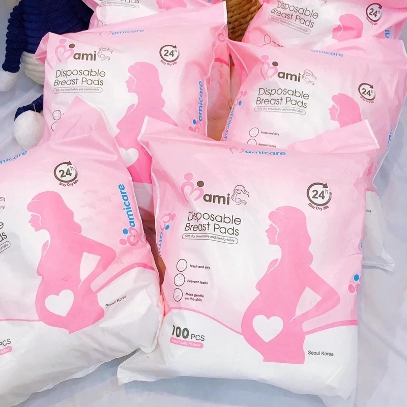 Lót thấm sữa 1 lần Mamicare 100 miếng