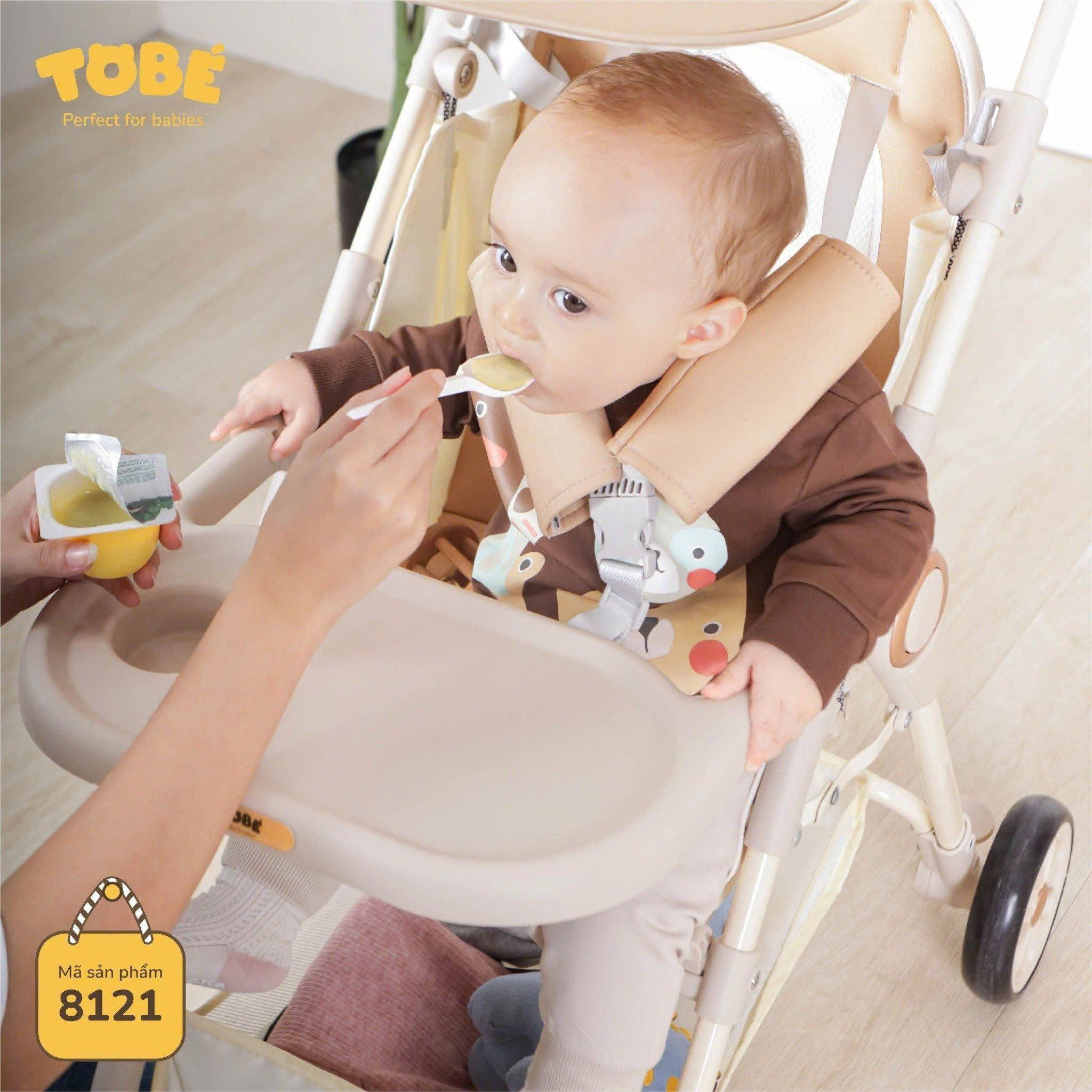 Xe đẩy gấp gọn cao cấp Tobe (6m+)