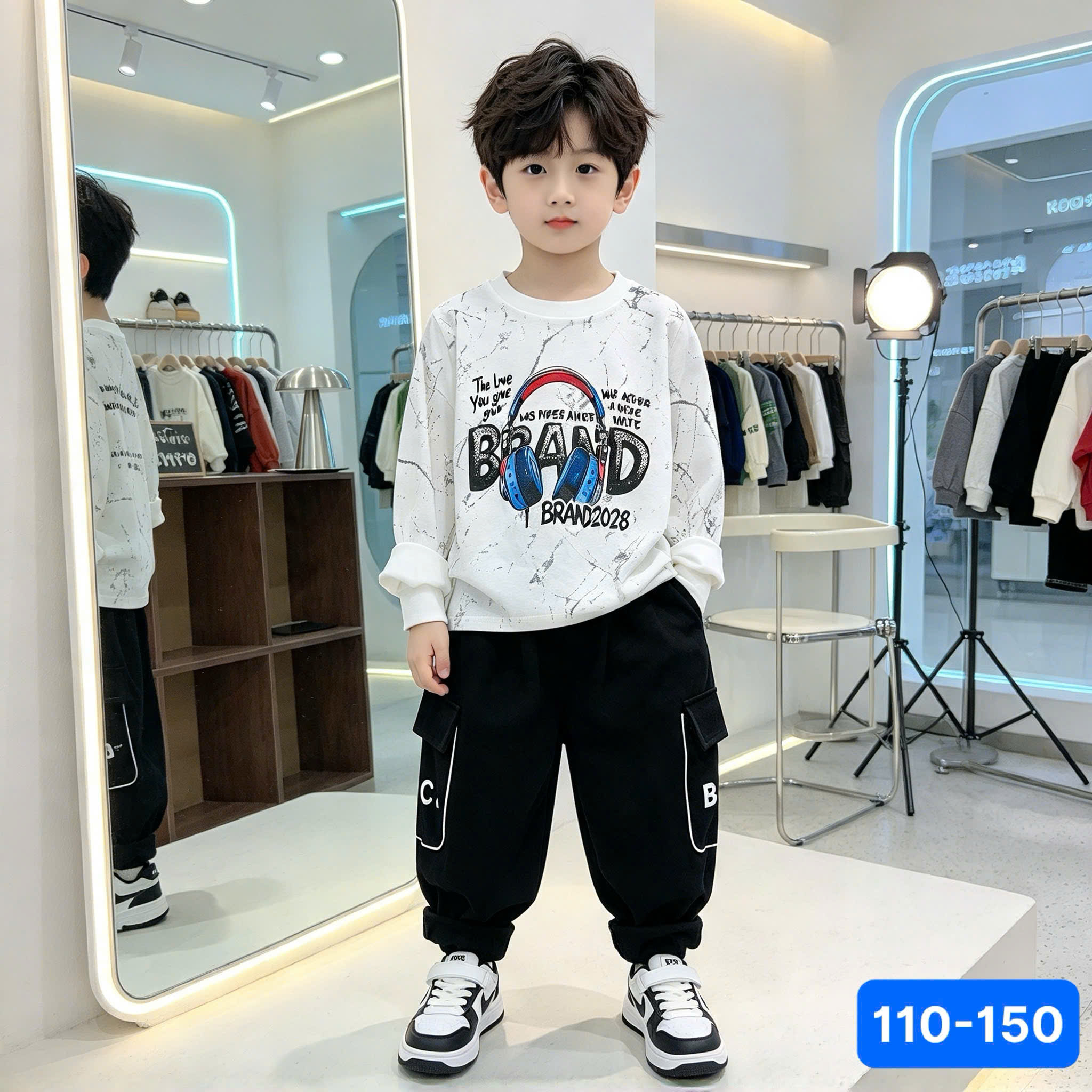 Bộ dài Hàn lạnh tai nghe cc