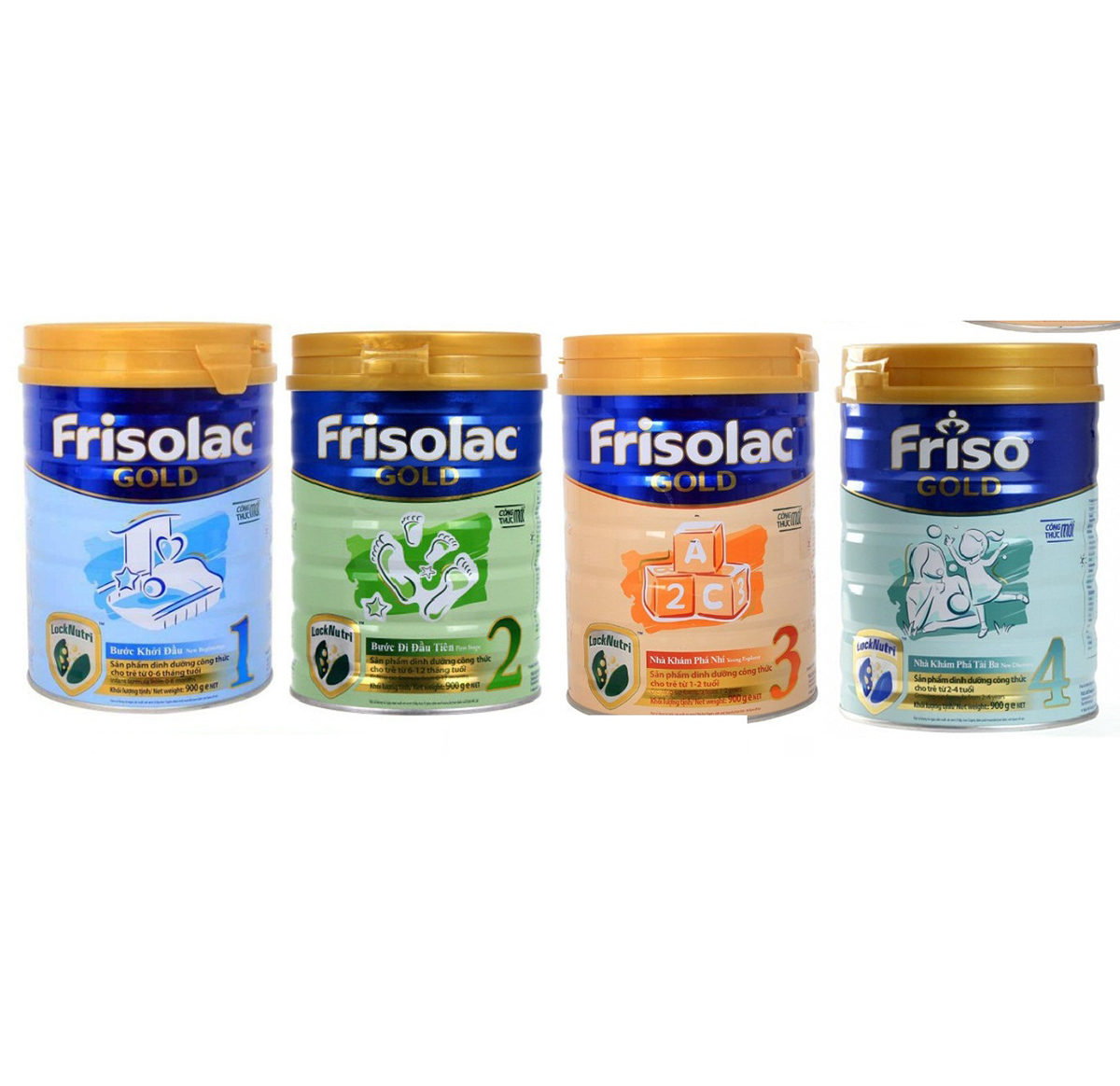 Sữa bột Friso Gold các số