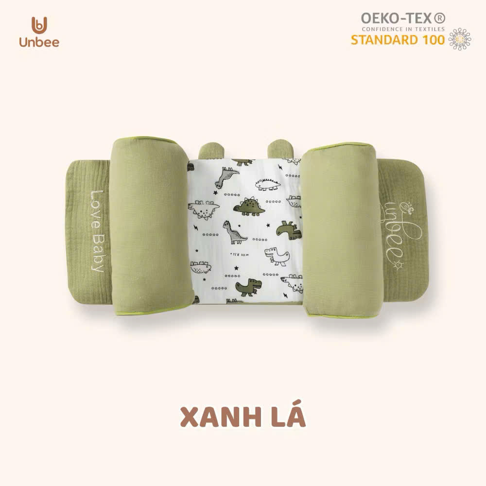 Gối định hình sơ sinh Unbee