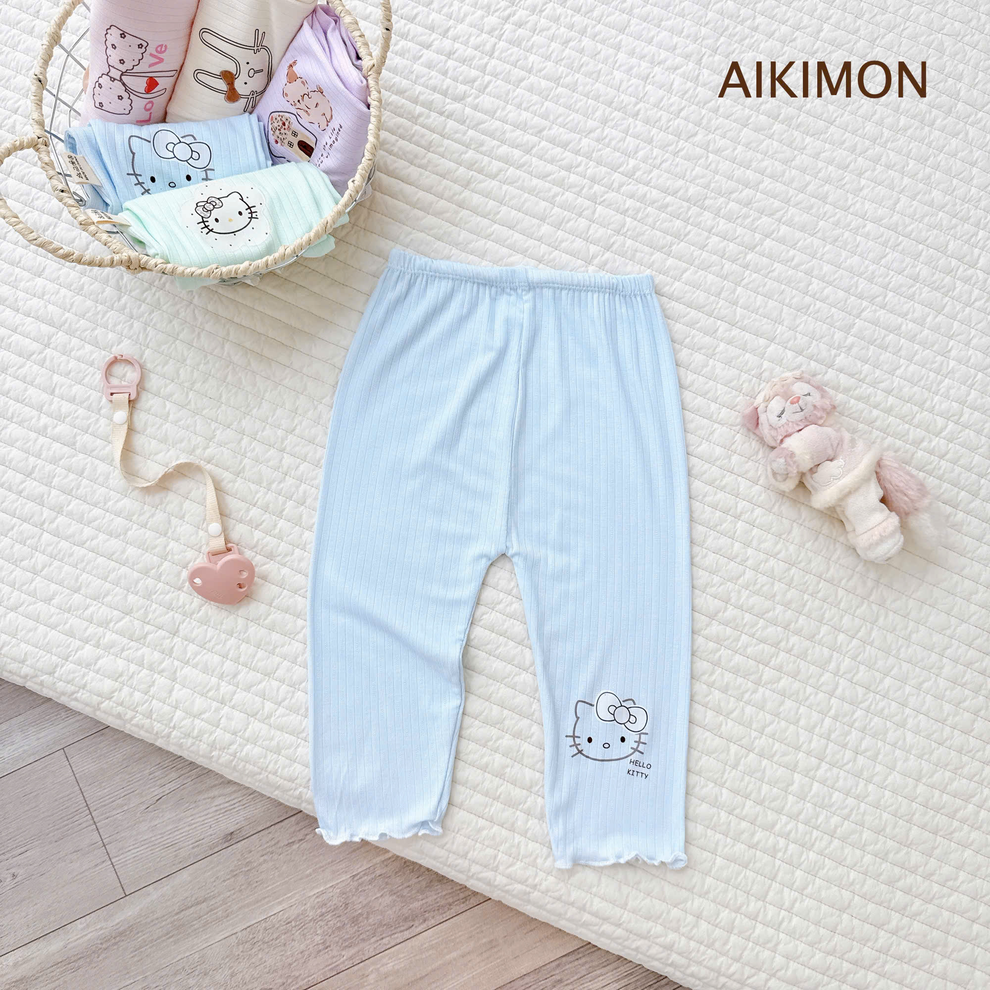Combo 3 quần legging bé gái