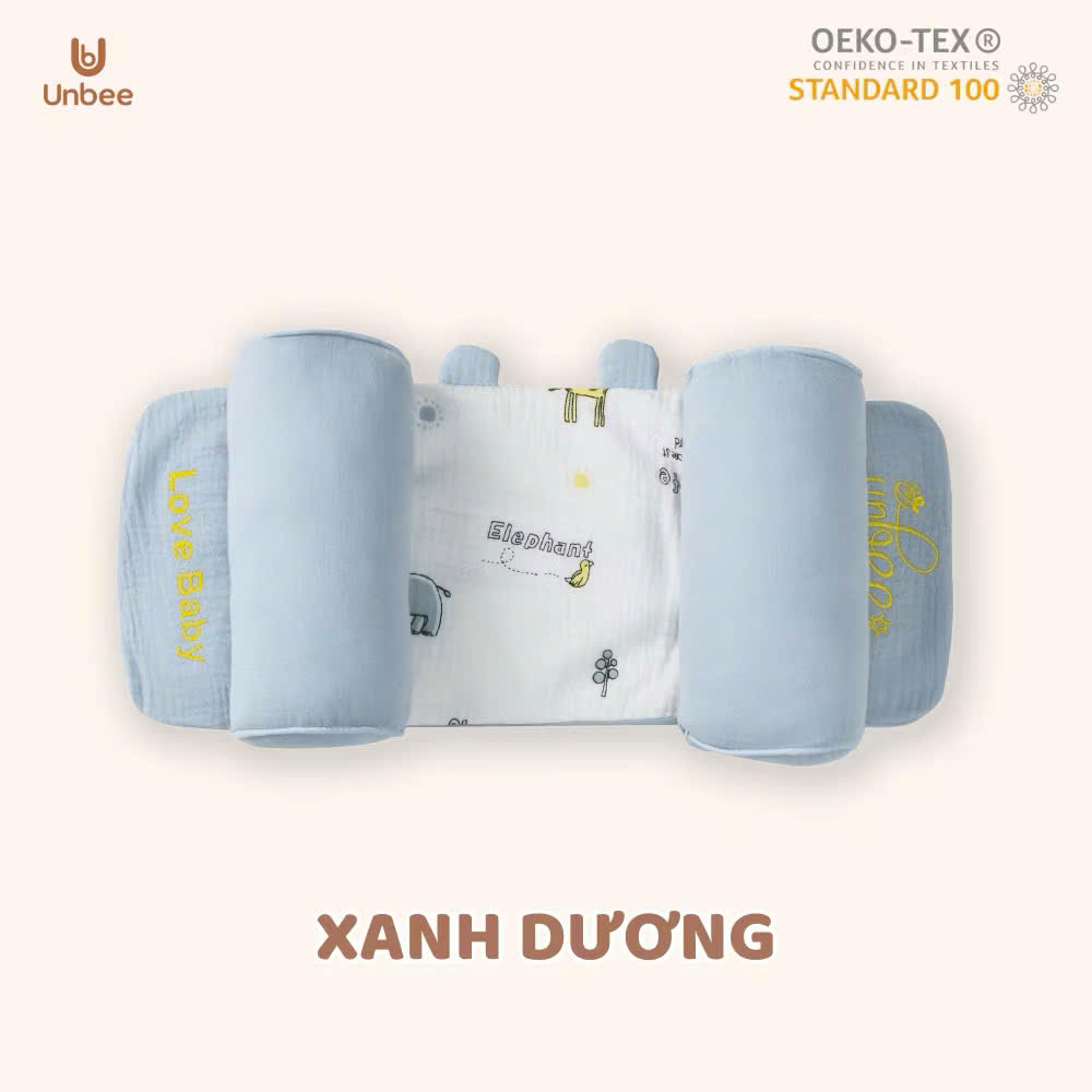 Gối định hình sơ sinh Unbee