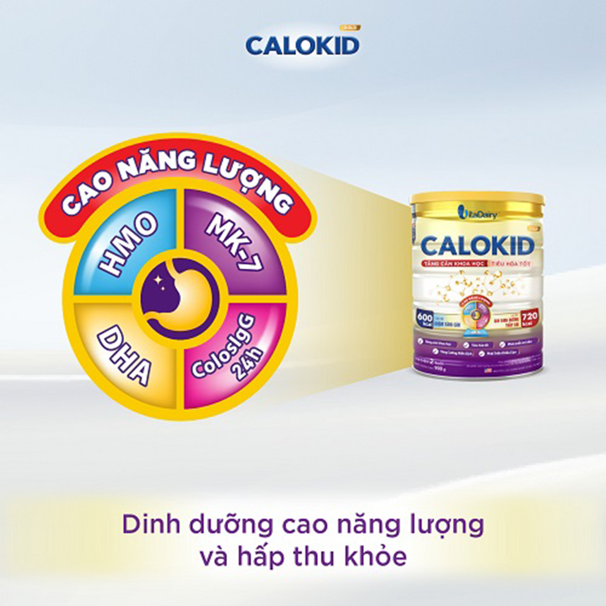 Sữa cao năng lượng Calokid các số