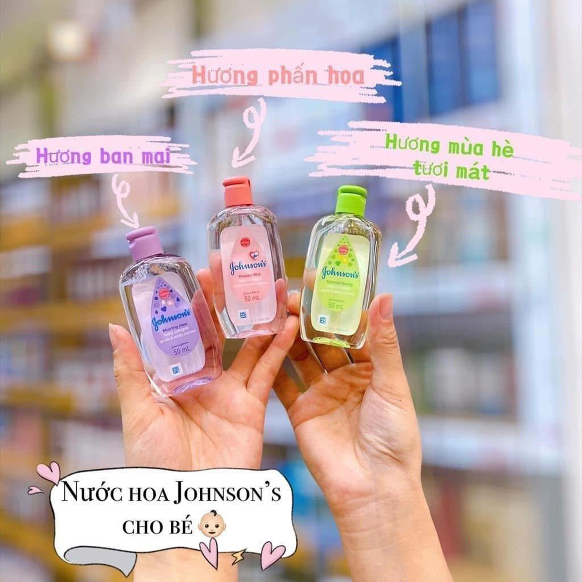 Nước hoa Johnson Baby