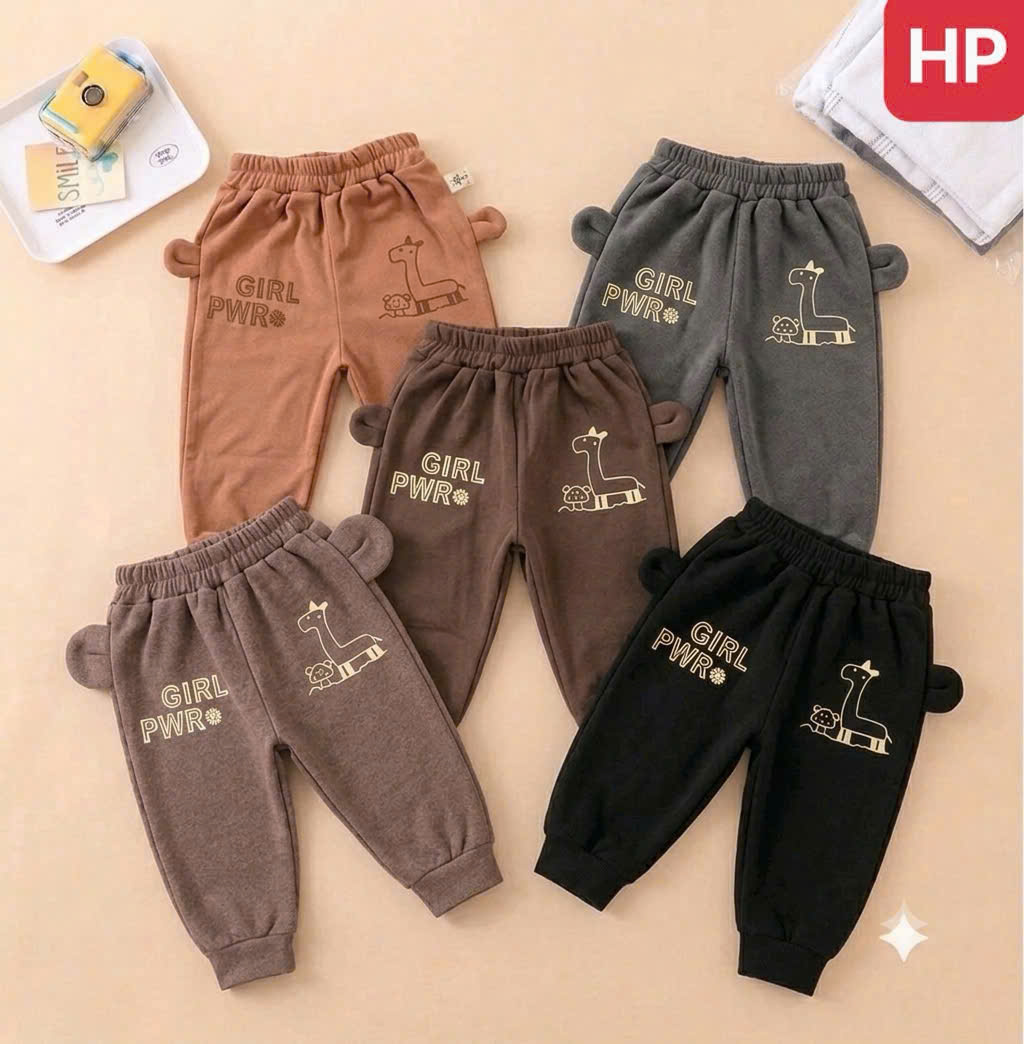 Quần zip lông thời trang