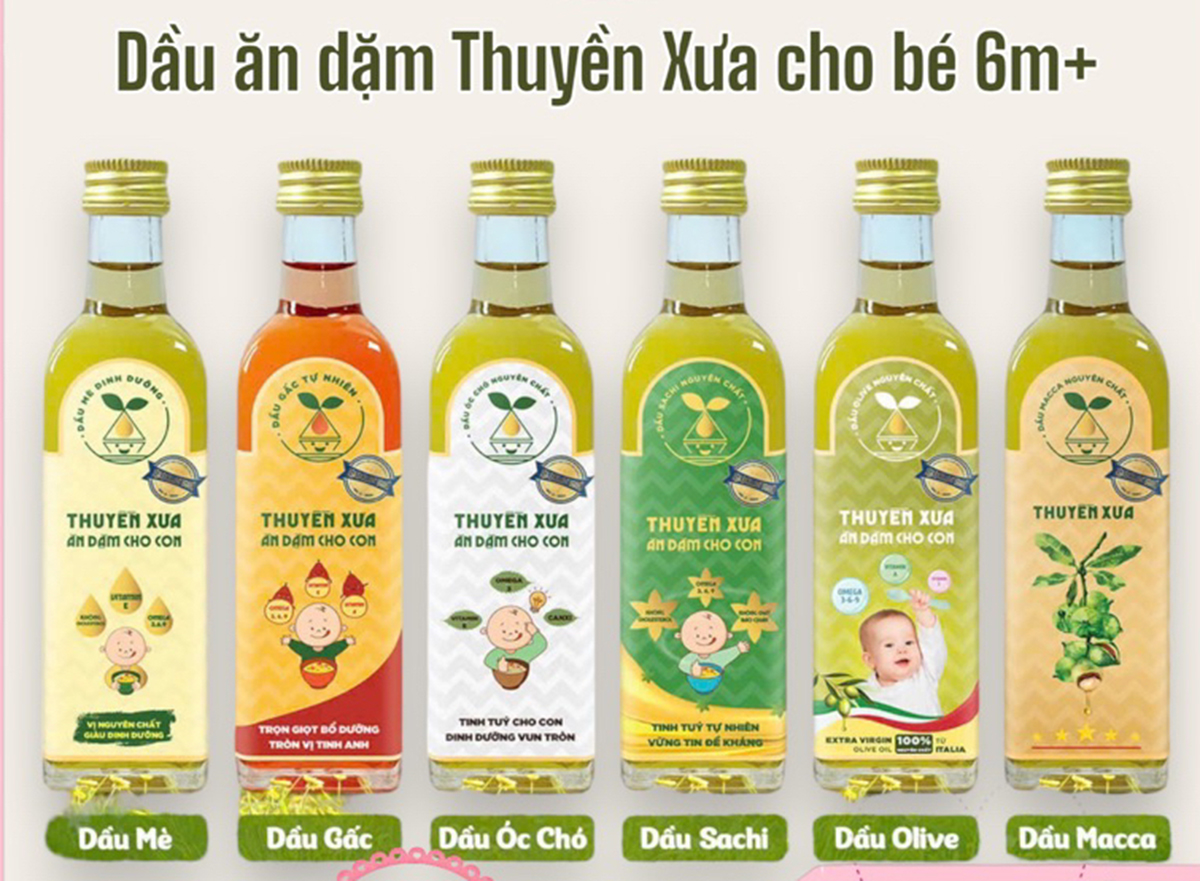 Dầu ăn dặm Thuyền Xưa(6m+)