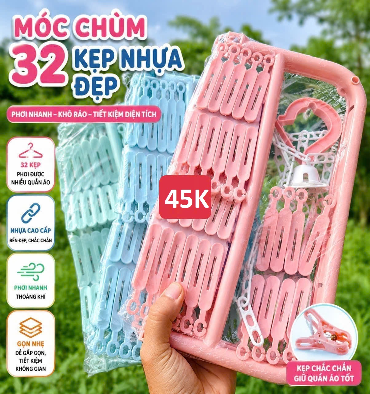 Dù nhựa CN