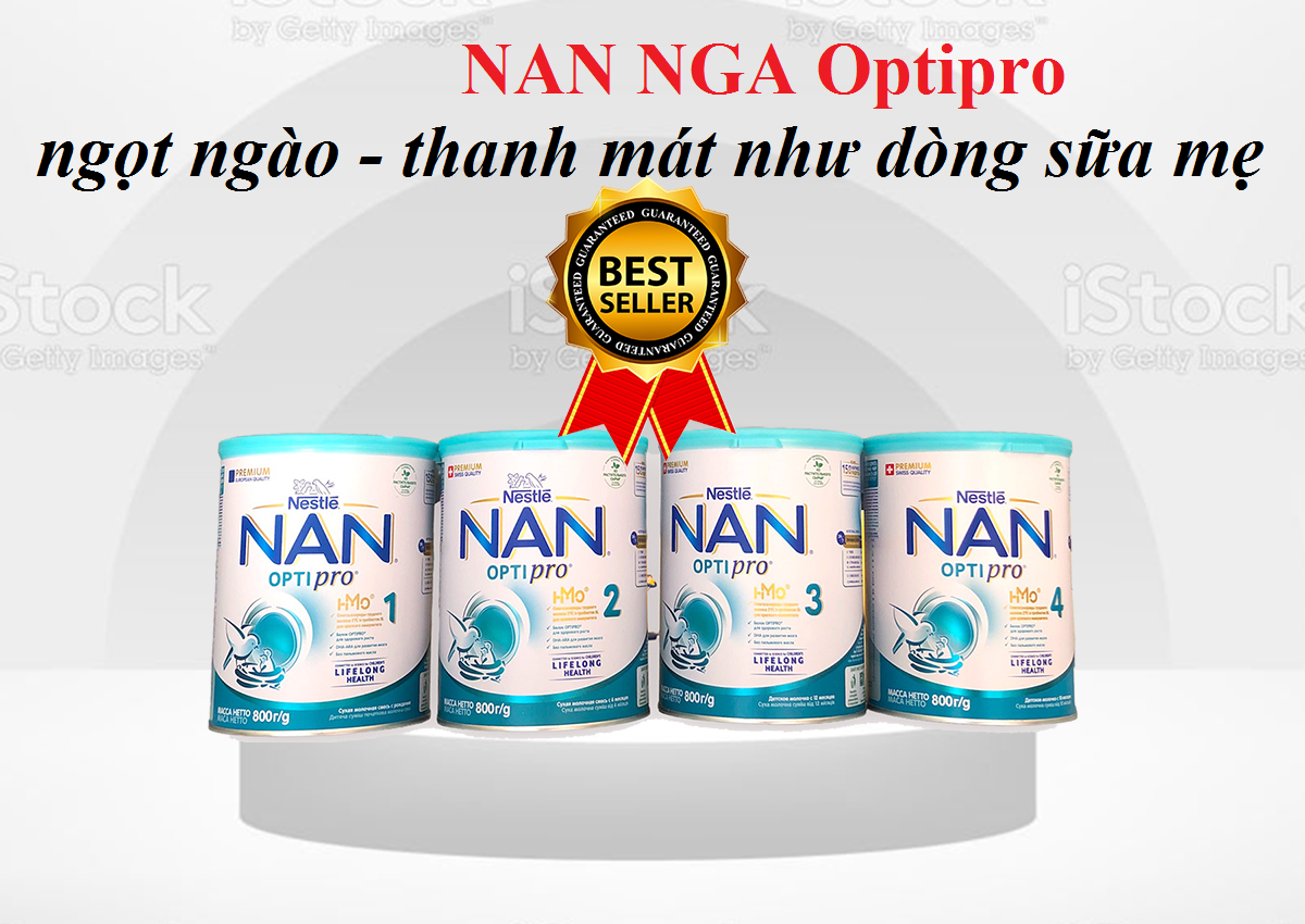 Sữa bột Nan Nga các số 800g