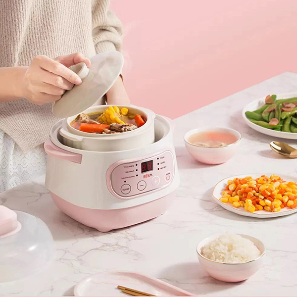 Nồi nấu cháo chậm Seka 1 lít