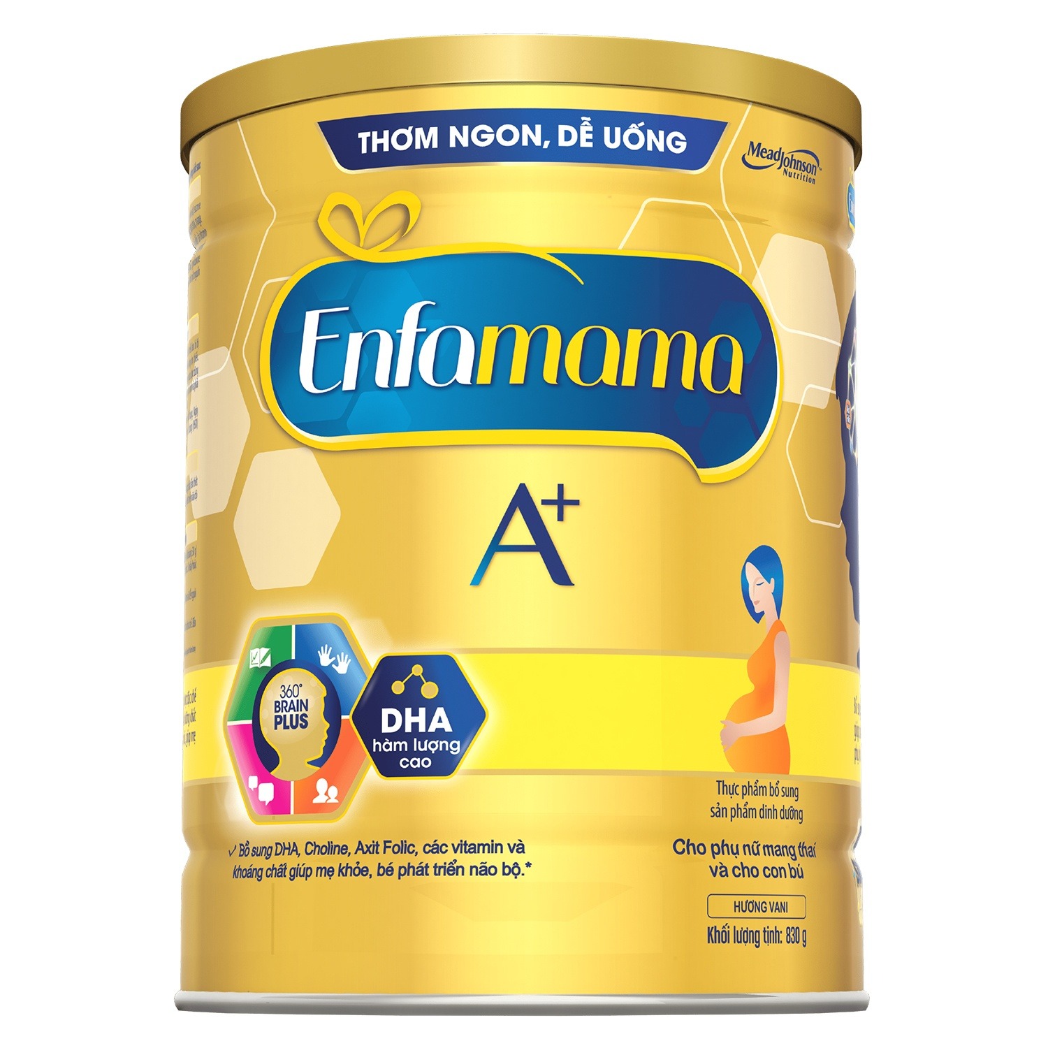 Sữa bầu Enfamama A+ 830g (hương vani)