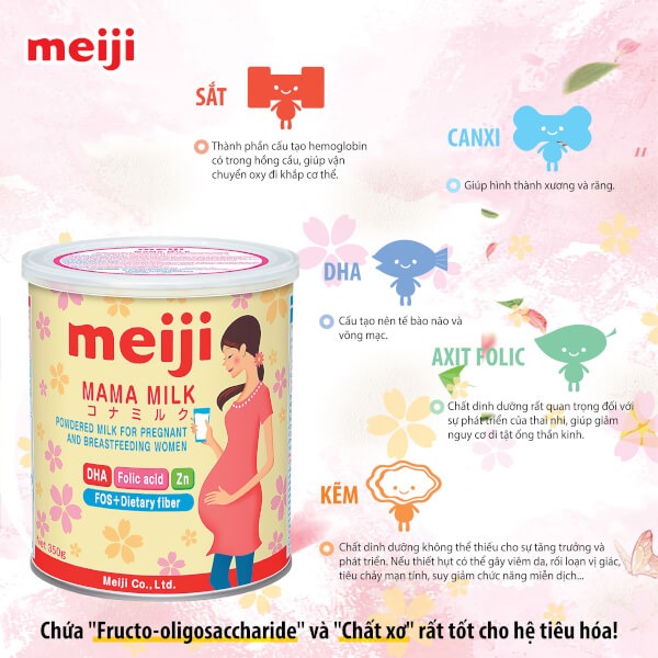 Sữa bầu Meiji mama 350g (Nhật)