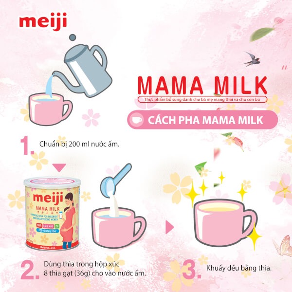 Sữa bầu Meiji mama 350g (Nhật)
