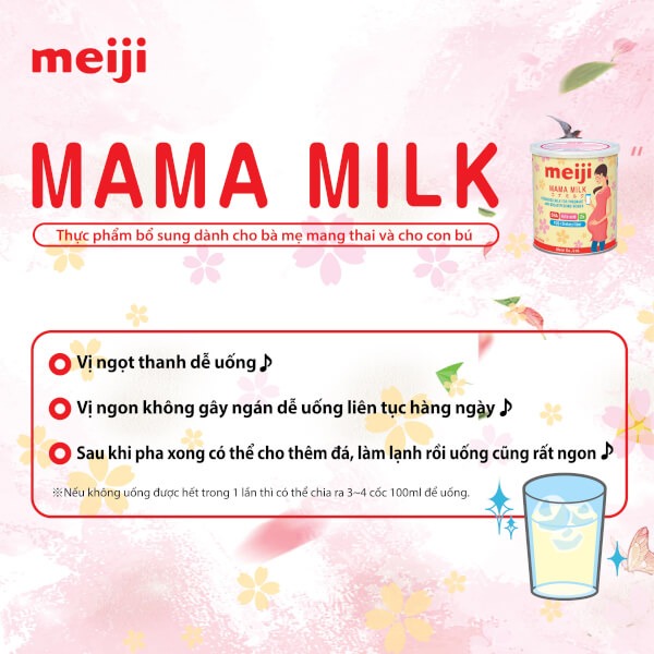 Sữa bầu Meiji mama 350g (Nhật)