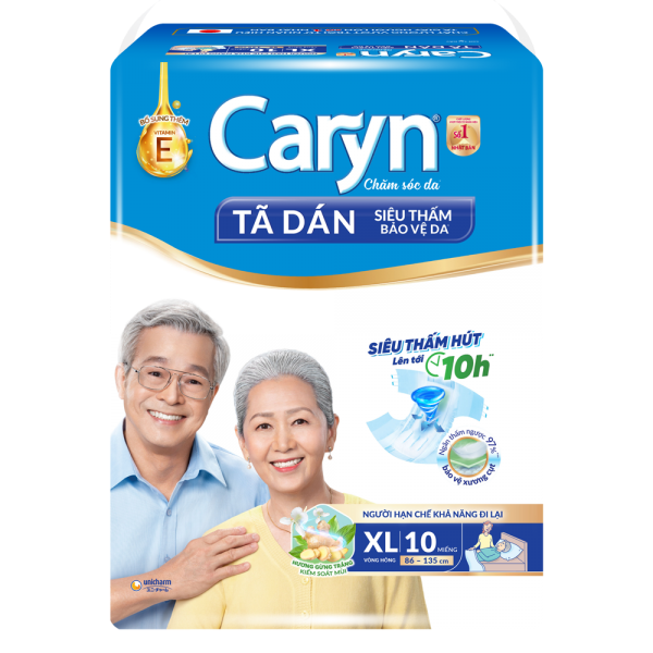 Bỉm dán Caryn size XL