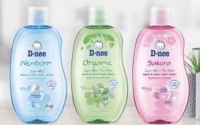 Sữa tắm gội Dnee (xanh lá)